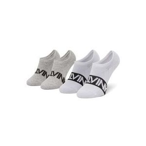 Calvin Klein Súprava 2 párov krátkych pánskych ponožiek 100003016 Biela vyobraziť