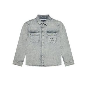 Calvin Klein Jeans Košeľa Cloud Washed Shirt IB0IB00708 Sivá Regular Fit vyobraziť