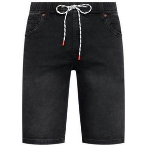 Pepe Jeans Bavlnené šortky GYMDIGO Jagger PM800840 Čierna Regular Fit vyobraziť