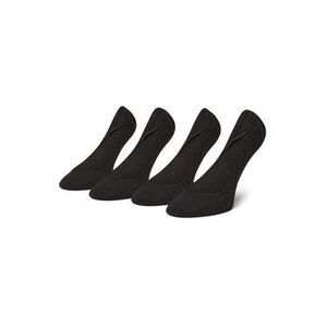 Calvin Klein Súprava 2 párov krátkych ponožiek dámskych 100001890 Čierna vyobraziť