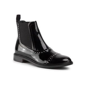 Gino Rossi Členková obuv s elastickým prvkom Nevia DSI624-772-0709-9900-0 Čierna vyobraziť