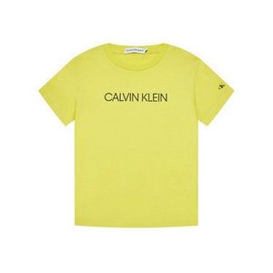Calvin Klein Jeans Tričko Institutional IB0IB00347 Zelená Regular Fit vyobraziť