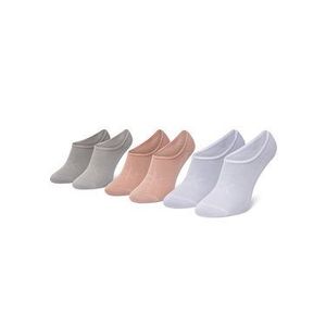 Calvin Klein Súprava 3 párov kotníkových ponožiek dámských 100003033 Farebná vyobraziť