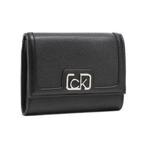 Calvin Klein Veľká dámska peňaženka Trifold K60K607970 Čierna vyobraziť