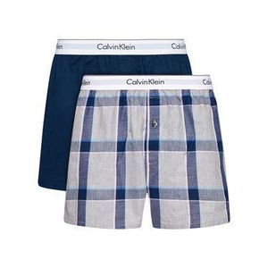 Calvin Klein Underwear Súprava 2 párov boxeriek 000NB1396A Tmavomodrá vyobraziť