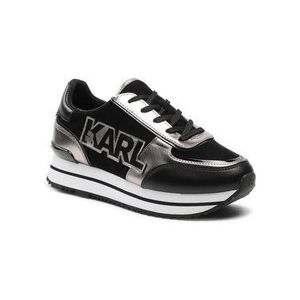 KARL LAGERFELD Sneakersy KL61940 Čierna vyobraziť