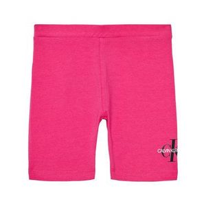 Calvin Klein Jeans Bavlnené šortky Monogram Cycling IG0IG00861 Ružová Regular Fit vyobraziť