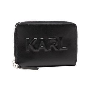 KARL LAGERFELD Veľká dámska peňaženka 211W3217 Čierna vyobraziť