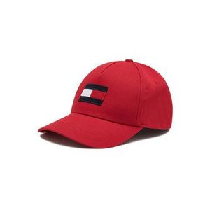 Tommy Hilfiger Šiltovka Big Flag Cap AM0AM06943 Červená vyobraziť