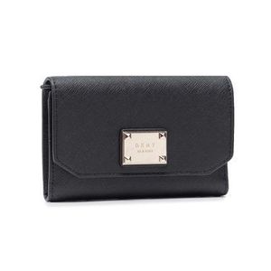DKNY Veľká dámska peňaženka Pearl Sm Envelope Fl R04Q1L58 Čierna vyobraziť
