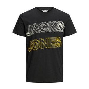 Jack&Jones Tričko Boxer 12174571 Čierna Slim Fit vyobraziť