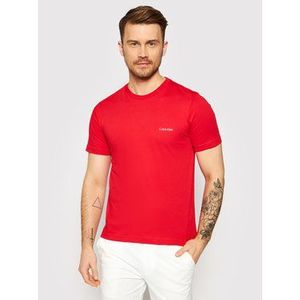 Calvin Klein Tričko Chest Logo K10K103307 Červená Regular Fit vyobraziť