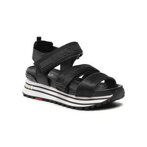 Liu Jo Sandále Maxi Wonder Sandal 7 BA1073 EX110 Čierna vyobraziť