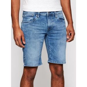 Pepe Jeans Džínsové šortky Hatch Tmavomodrá Slim Fit vyobraziť