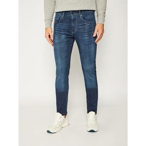 Pepe Jeans Džínsy Stanley PM201705 Tmavomodrá Slim Fit vyobraziť