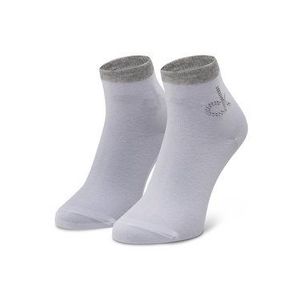Calvin Klein Vysoké dámske ponožky 100001790 r.OS Biela vyobraziť
