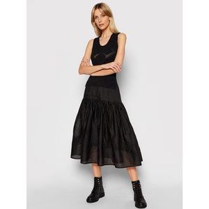TWINSET Úpletové šaty 211TT3201 Čierna Slim Fit vyobraziť