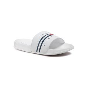 Tommy Hilfiger Šľapky Flag Print Pool Slide T3B0-31123-1174 S Biela vyobraziť