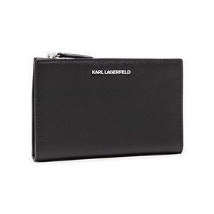 KARL LAGERFELD Malá dámska peňaženka 211W3235 Čierna vyobraziť