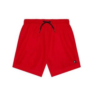 Tommy Hilfiger Plavecké šortky Medium Drawstring UB0UB00352 Červená Regular Fit vyobraziť