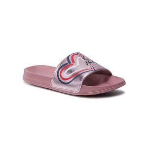 Tommy Hilfiger Šľapky Heart Print Pool Slide T3A0-31060-0632 S Ružová vyobraziť