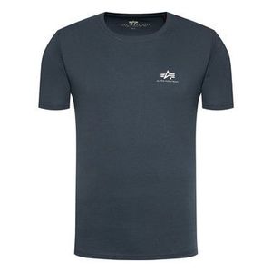 Alpha Industries Tričko Basic Small Logo 188505 Sivá Regular Fit vyobraziť