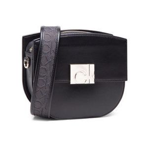 Calvin Klein Kabelka Saddle Bag W/Flap Jq Strap K60K608054 Čierna vyobraziť
