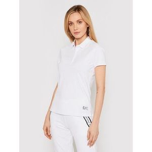 EA7 Emporio Armani Polokošeľa 3KTF15 TJ9DZ 1100 Biela Regular Fit vyobraziť