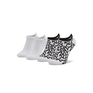 Calvin Klein Súprava 2 párov členkových pánskych ponožiek 100001845 Biela vyobraziť