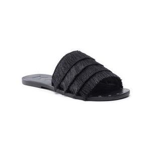 Manebi Šľapky Leather Sandals S 2.5 Y0 Čierna vyobraziť