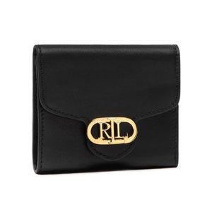 Lauren Ralph Lauren Malá dámska peňaženka Logo Comp 432824915001 Čierna vyobraziť