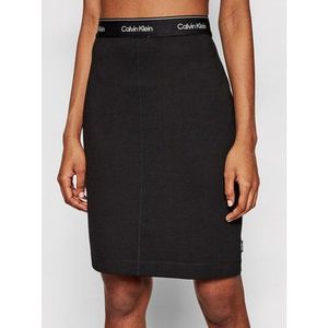 Calvin Klein Mini sukňa K20K202592 Čierna Slim Fit vyobraziť