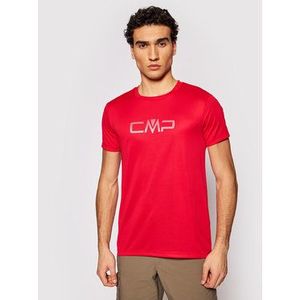 CMP Funkčné tričko 39T7117P Červená Regular Fit vyobraziť