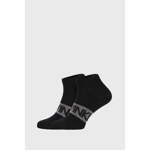 2 PACK čiernych ponožiek Calvin Klein Dirk vyobraziť