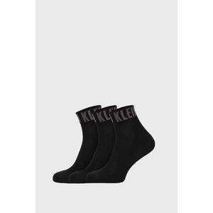 3 PACK čiernych ponožiek Calvin Klein Drake vyobraziť