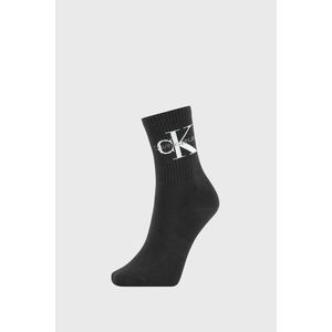 Dámske ponožky Calvin Klein Bowery čierne vyobraziť