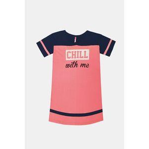 Dievčenská nočná košeľa Crew ružová vyobraziť