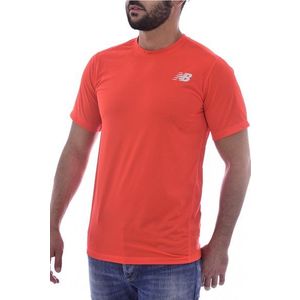 New Balance pánske tričko Farba: FLM orange, Veľkosť: S vyobraziť