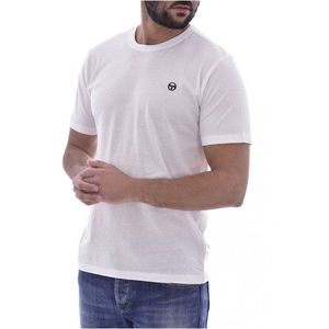 Sergio tacchini pánske tričko Farba: WHITE BLACK, Veľkosť: S vyobraziť
