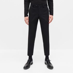 Reserved - Oblekové nohavice slim fit - Čierna vyobraziť