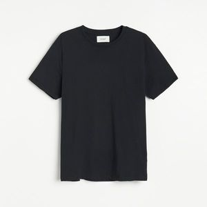 Reserved - Basic bavlnené tričko - Čierna vyobraziť