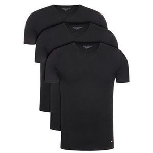 Tommy Hilfiger Súprava 3 tričiek 2S87903767 Čierna Regular Fit vyobraziť