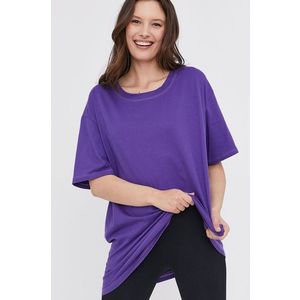 Tričko Answear Lab dámske, fialová farba vyobraziť