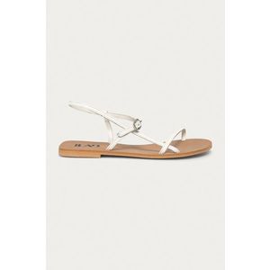 Kožené sandále Answear Lab dámske, biela farba vyobraziť