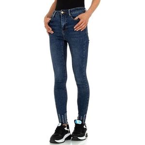 Dámske štýlové jeansové nohavice vyobraziť