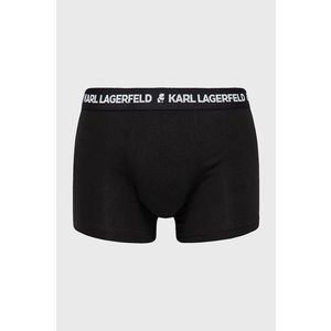 Boxerky Karl Lagerfeld pánske, čierna farba vyobraziť
