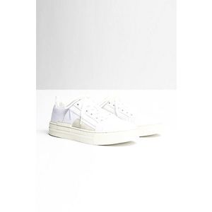 Topánky Arkk Copenhagen biela farba, na plochom podpätku vyobraziť