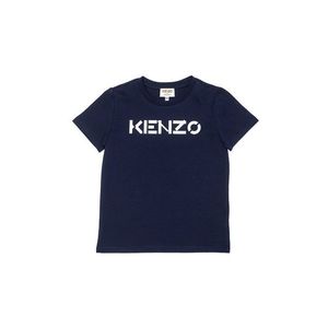 Detské tričko Kenzo Kids tmavomodrá farba vyobraziť