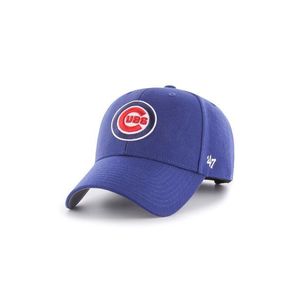Čiapka 47brand MLB Chicago Cubs fialová farba, s nášivkou vyobraziť