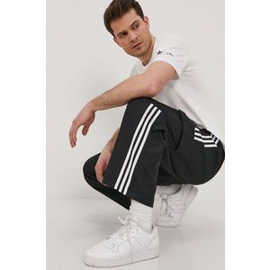 Nohavice adidas Originals GN3449 pánske, čierna farba, strih cargo vyobraziť